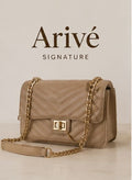 Arivé Signature Handtasche – Beige