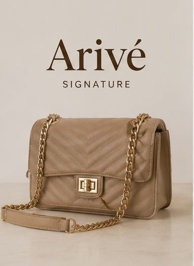 Arivé Signature Handtasche – Beige